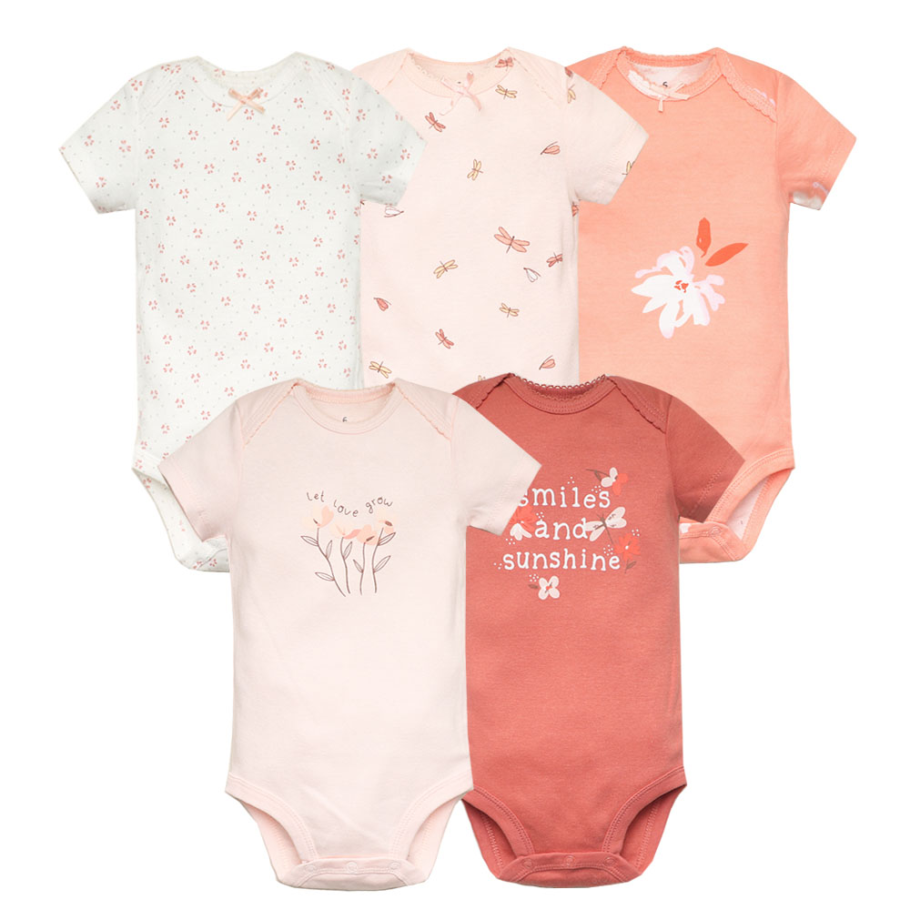 5pcs/lot Baby Bodysuit Fashion - Baby Products Essential ulasan dan harga