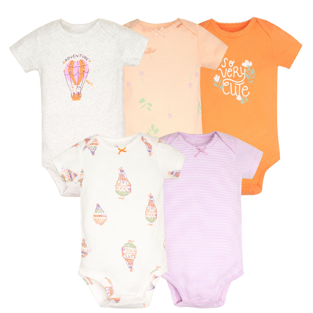 5pcs/lot Baby Bodysuit Fashion - Baby Products Essential ulasan dan harga