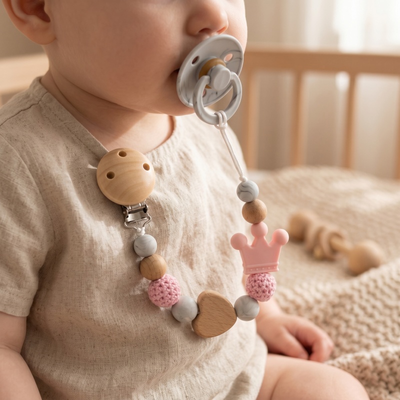 Personalized Baby Pacifier Cli - Baby Teethers ulasan dan harga