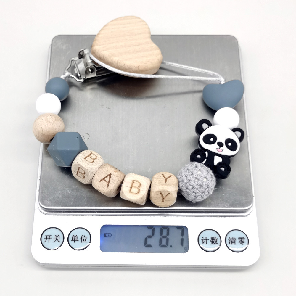 Wooden Personalized Baby Pacif - Baby Teethers ulasan dan harga