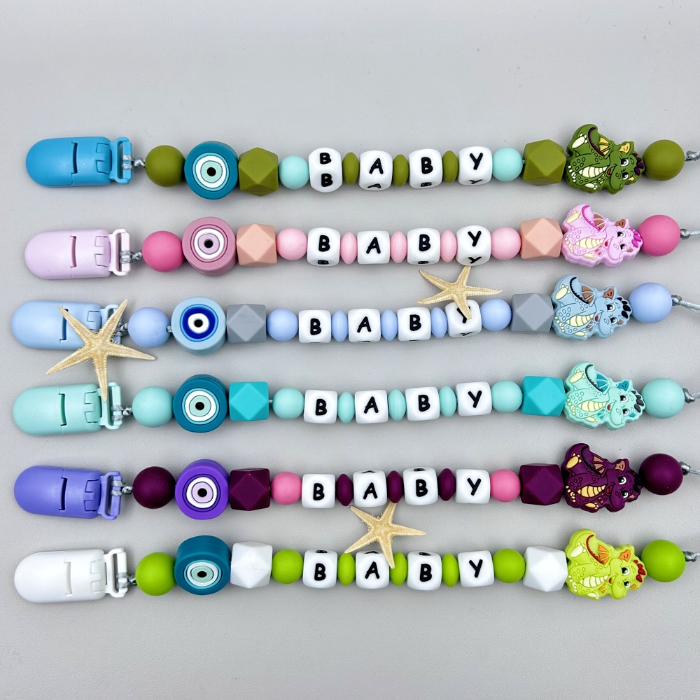 Custom English Russian Silicon - Baby Teethers ulasan dan harga