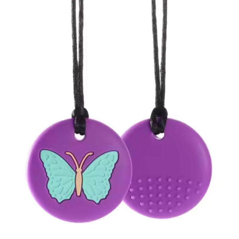 Chewy Necklace Butterfly Shape - Baby Teethers ulasan dan harga