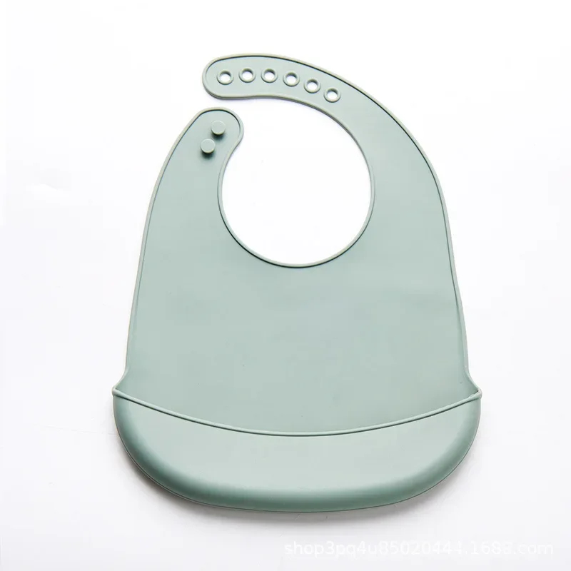 1/2pcs Baby Bib Adjustable Wat - Silicone Baby Bibs ulasan dan harga