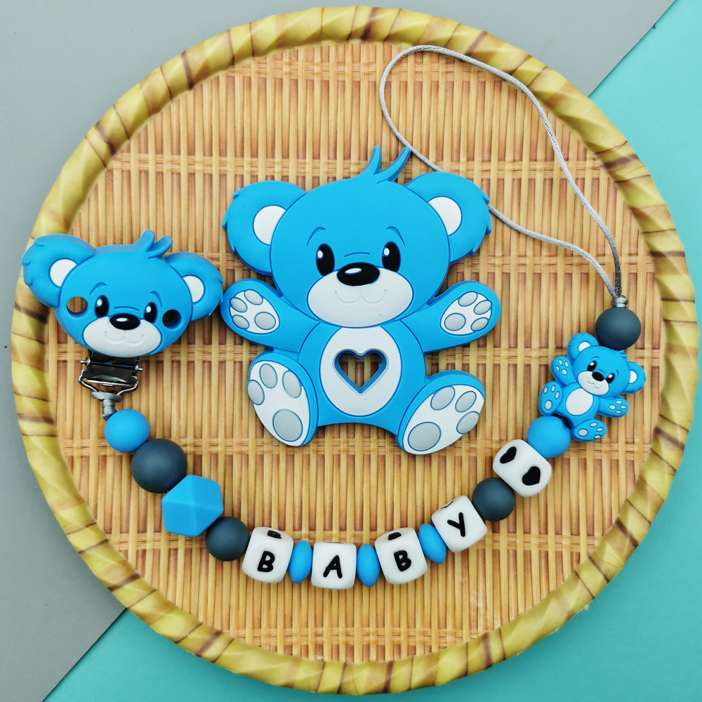 Custom English Russian Silicon - Baby Teethers ulasan dan harga