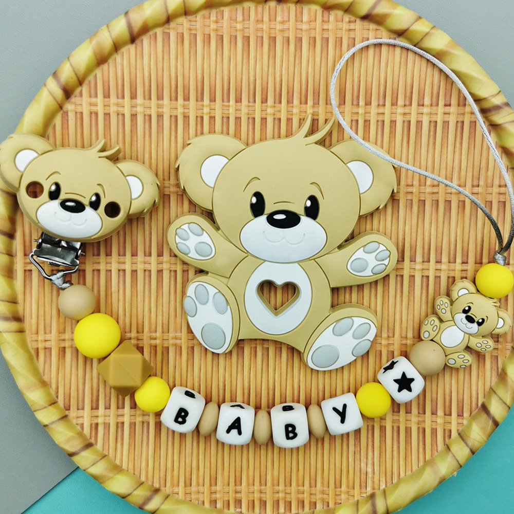 Custom English Russian Silicon - Baby Teethers ulasan dan harga