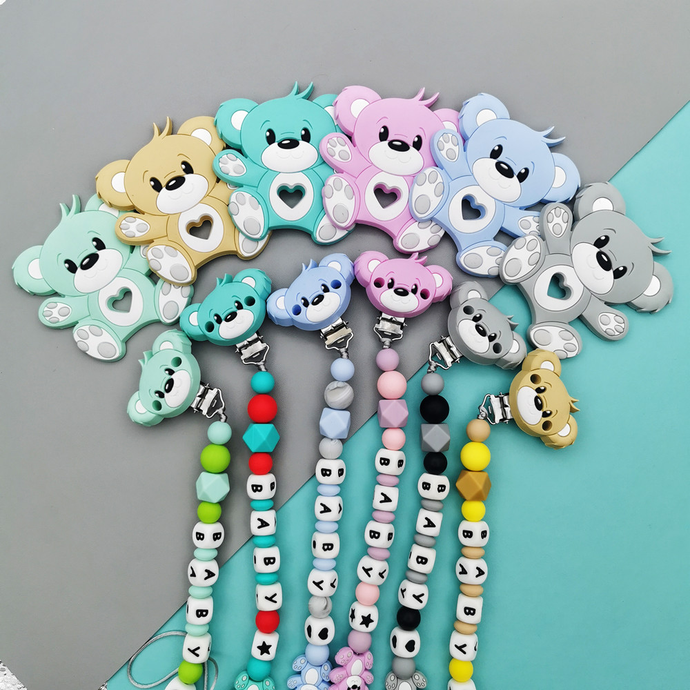 Custom English Russian Silicon - Baby Teethers ulasan dan harga