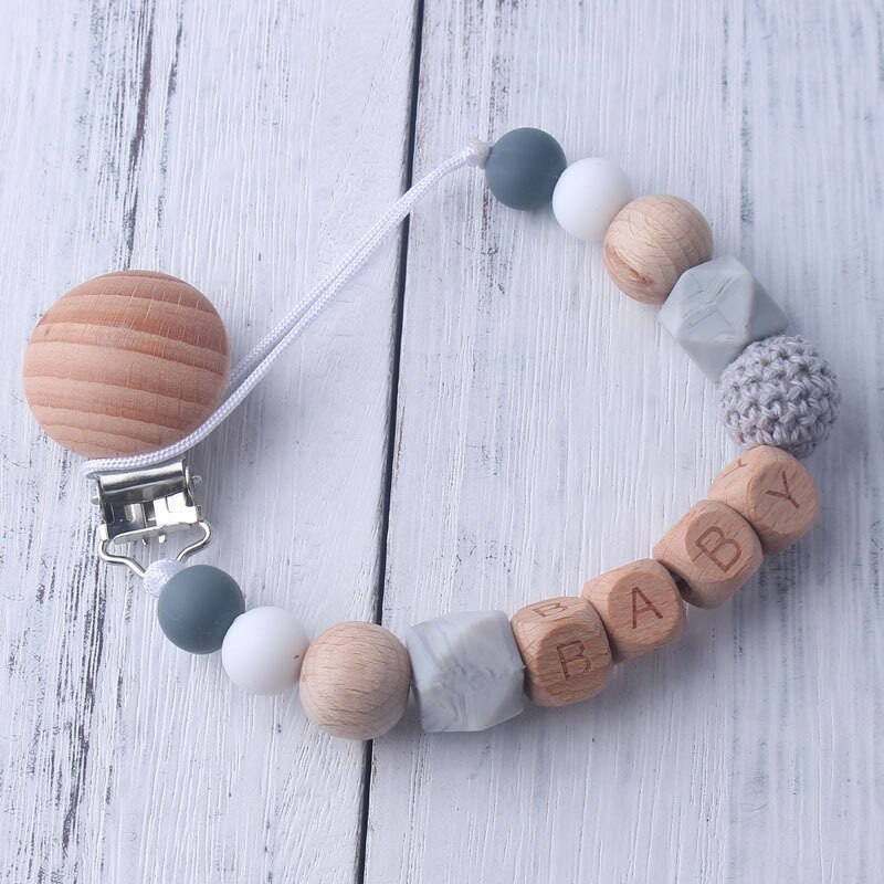 New Baby Pacifier Clips Person - Baby Teethers ulasan dan harga