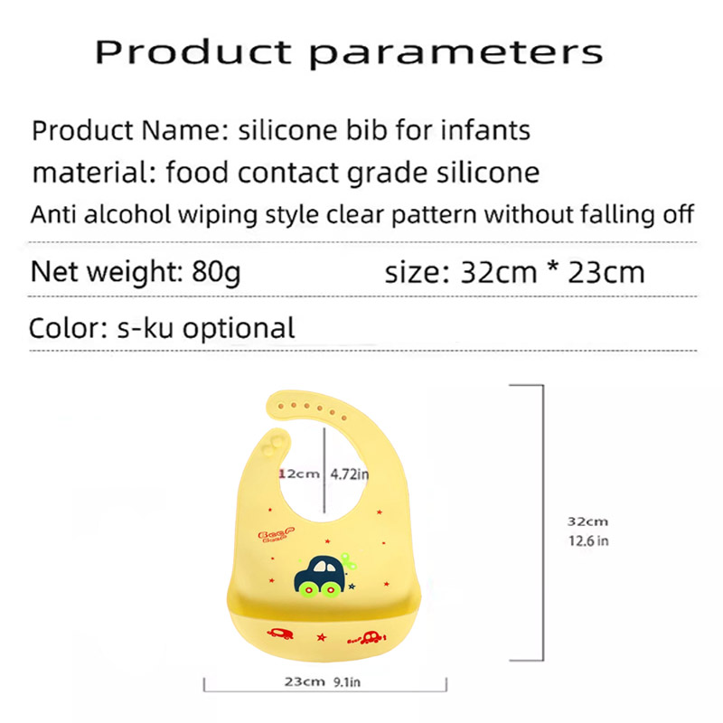 Silicone Baby Feeding Bib Wate - Silicone Baby Bibs ulasan dan harga