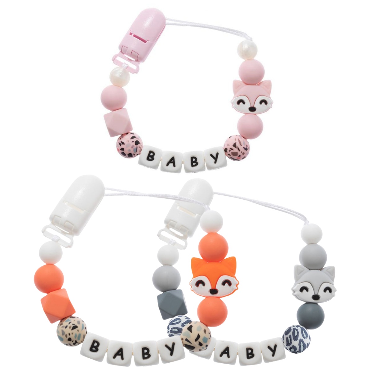 Cartoon Personalized Name Hand - Baby Teethers ulasan dan harga