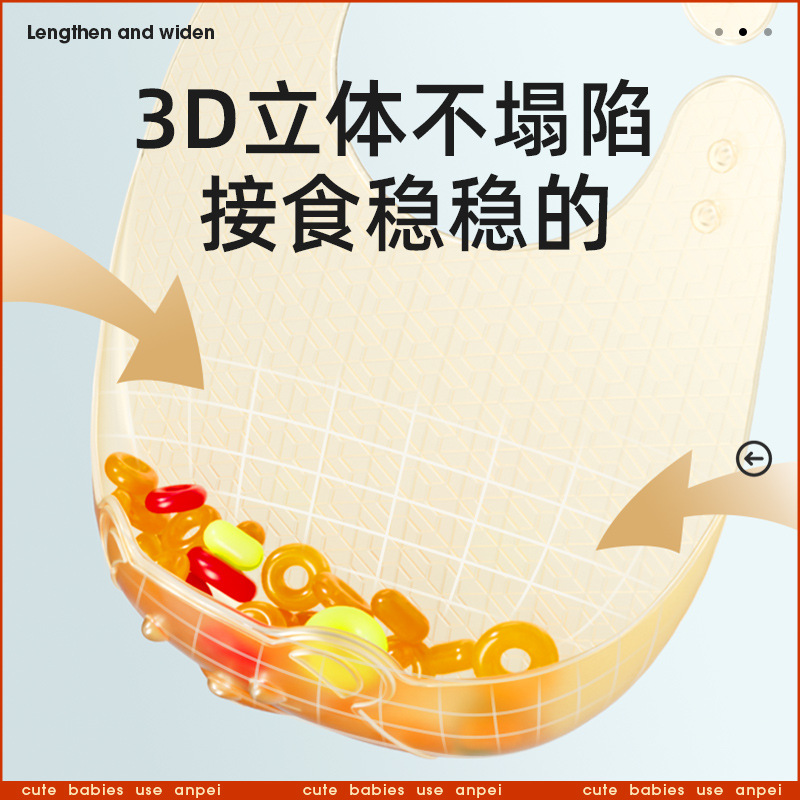 Lightweight silicone bib for b - Silicone Baby Bibs ulasan dan harga