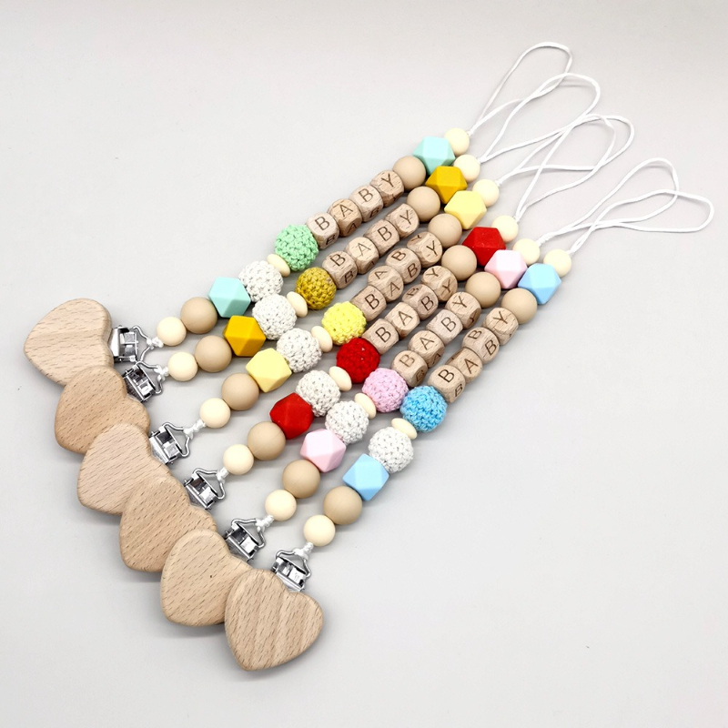 New Custom Baby Pacifier Clip  - Baby Teethers ulasan dan harga
