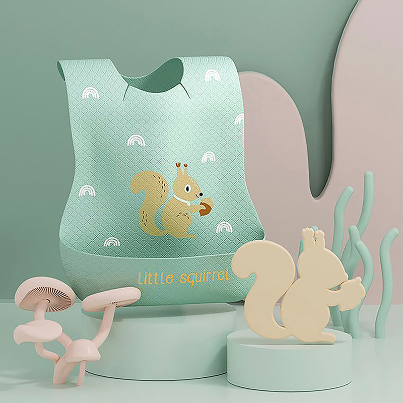 Waterproof Adjustable Food Fee - Silicone Baby Bibs ulasan dan harga