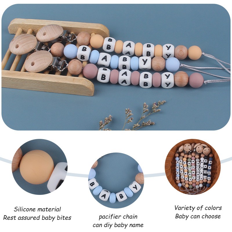 Dummy Holder Clip Customizatio - Baby Teethers ulasan dan harga