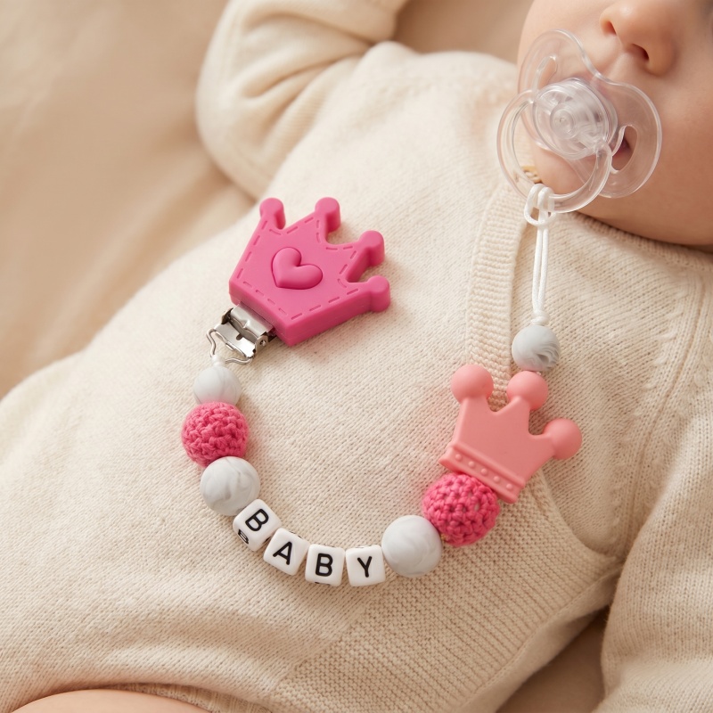 Personalized Baby Pacifier Cli - Baby Teethers ulasan dan harga