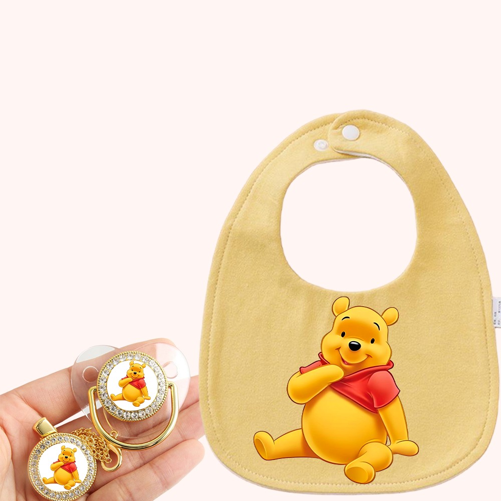 Comforting Pacifier Holder for - Silicone Baby Bibs ulasan dan harga