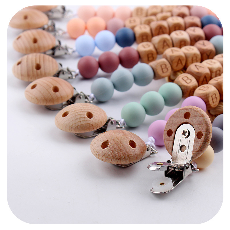 New Baby Pacifier Clips Person - Baby Teethers ulasan dan harga