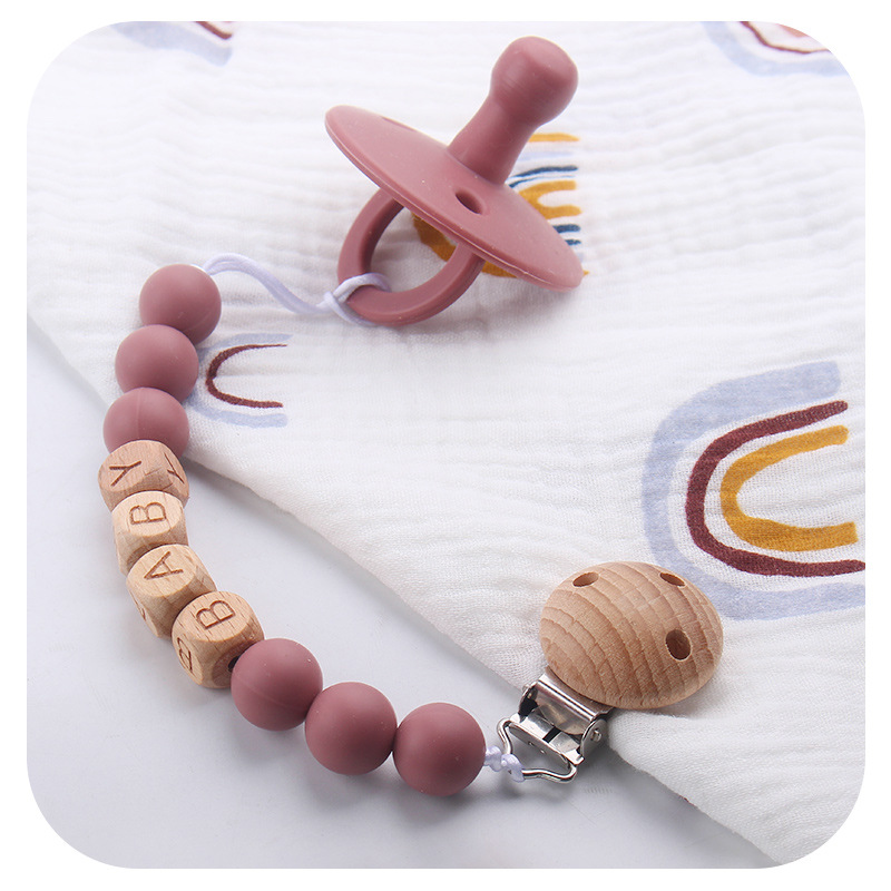 New Baby Pacifier Clips Person - Baby Teethers ulasan dan harga