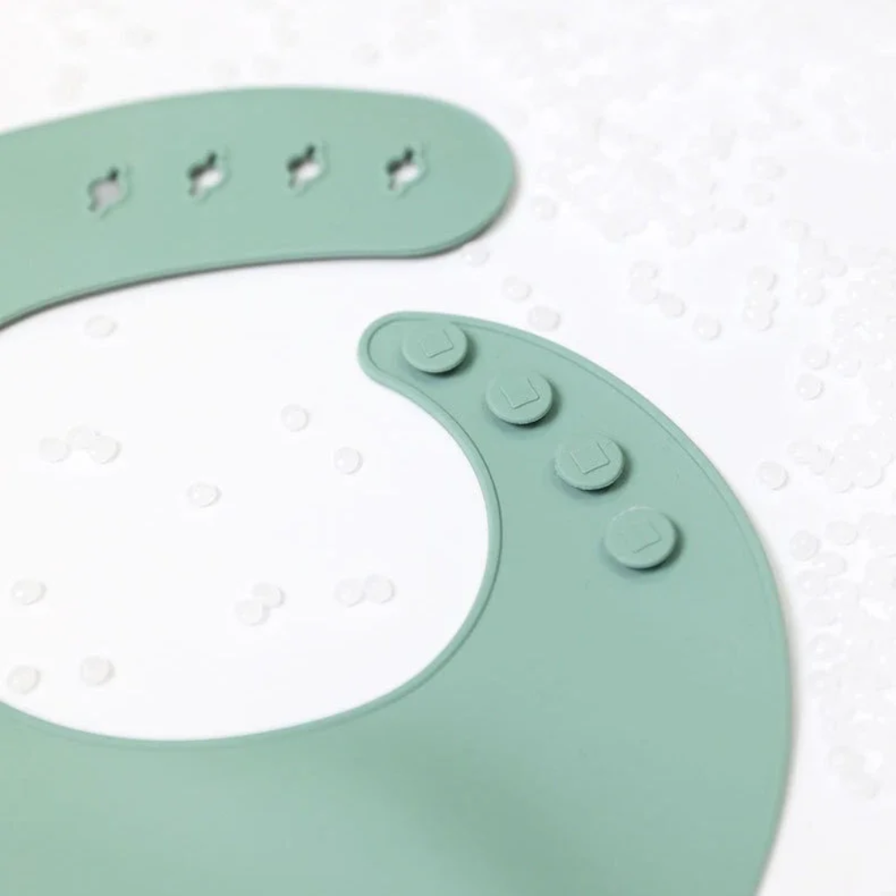 New Baby Bibs BPA Free Waterpr - Silicone Baby Bibs ulasan dan harga