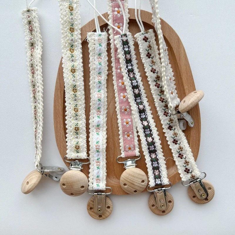 Lace Pacifier Clip Chain for N - Baby Products 1 Year ulasan dan harga
