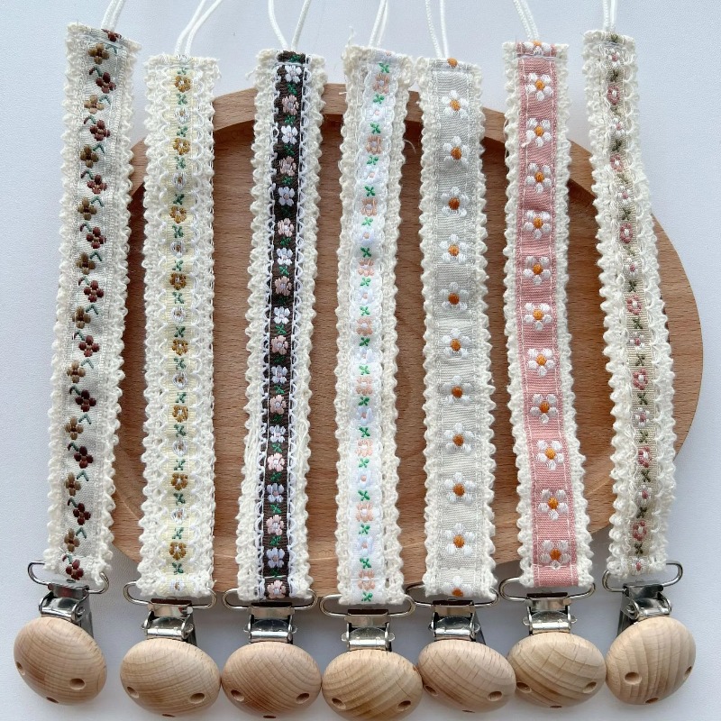 Lace Pacifier Clip Chain for N - Baby Products 1 Year ulasan dan harga