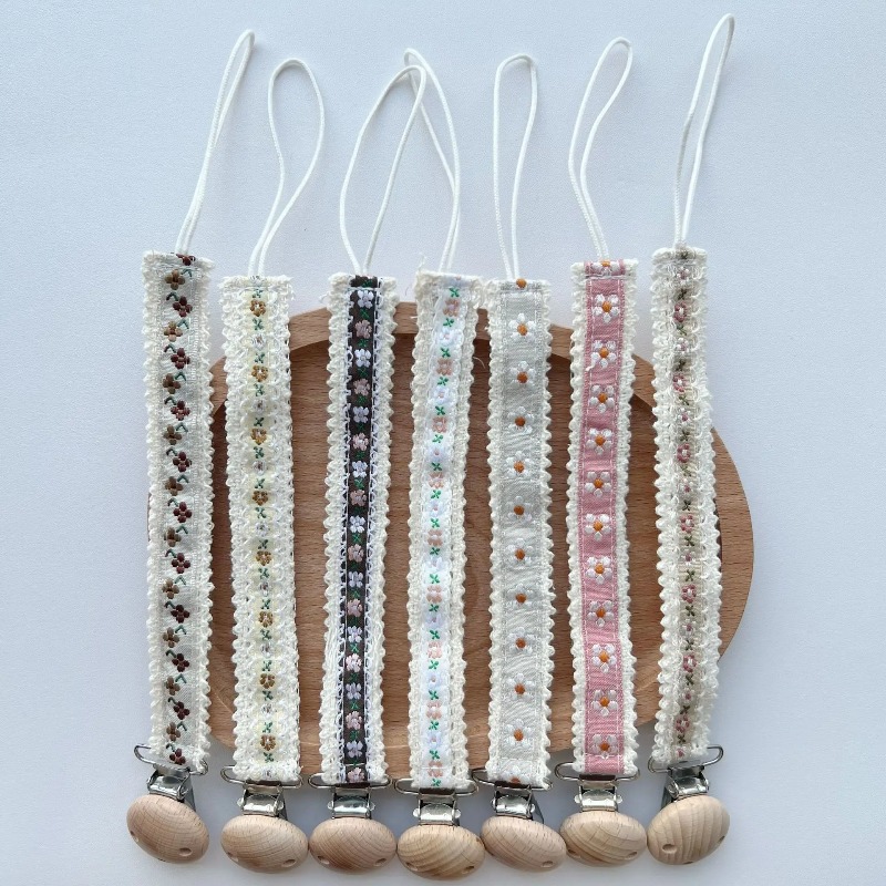 Lace Pacifier Clip Chain for N - Baby Products 1 Year ulasan dan harga
